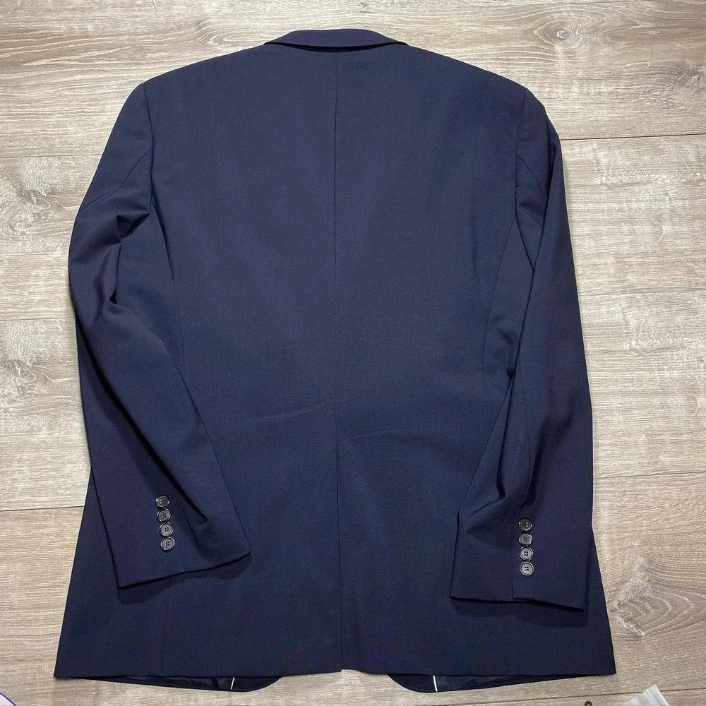 Hugo Boss Suit Jacket Mens 42R Navy The Jam75‎ Sharp3 Stretch Nordstrom